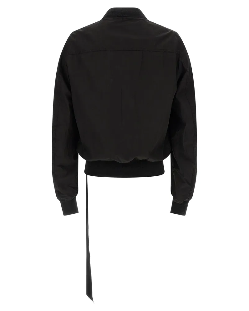 DRKSHDW by Rick Owens Men Black Cotton Bomber Clothing Black