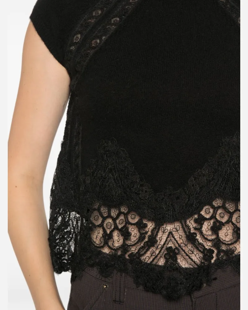 Ermanno Scervino Top Black