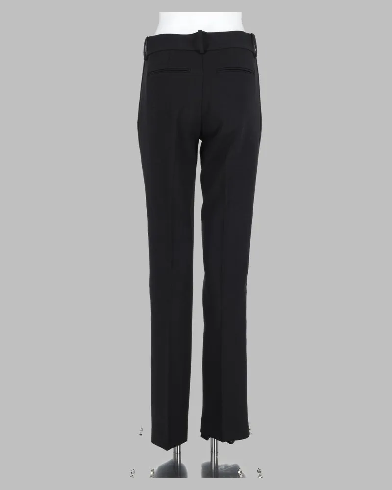 Michael Kors Tuxedo Stretch-Blend Trousers — Black Black
