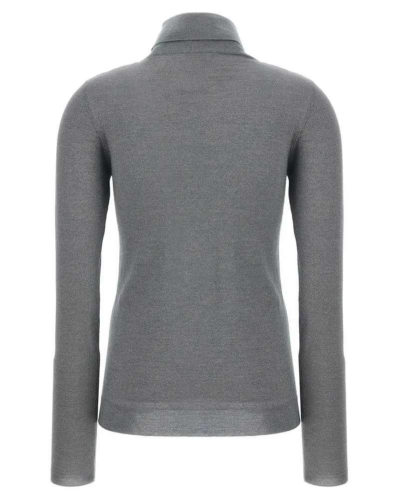 Brunello Cucinelli Women's Gray Cashmere Cardigan Clothing Gray