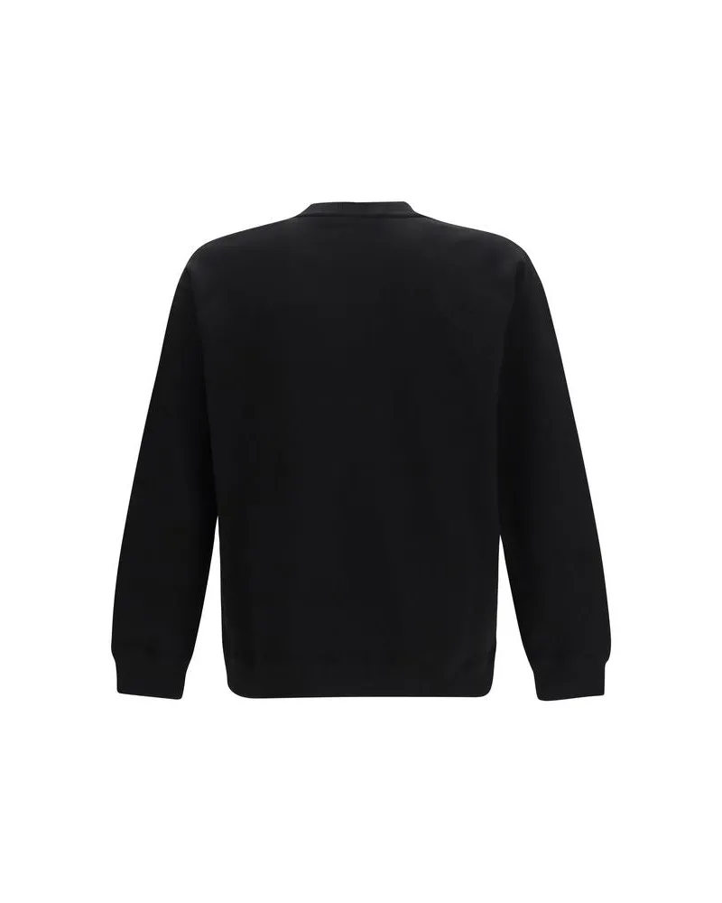 Valentino Garavani Men's Black Cotton Sweatshirt Clothing Black