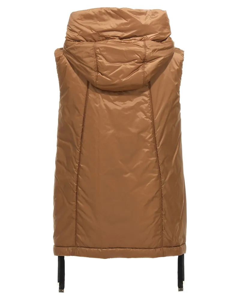 Max Mara Greengo Vest — Camel Camel