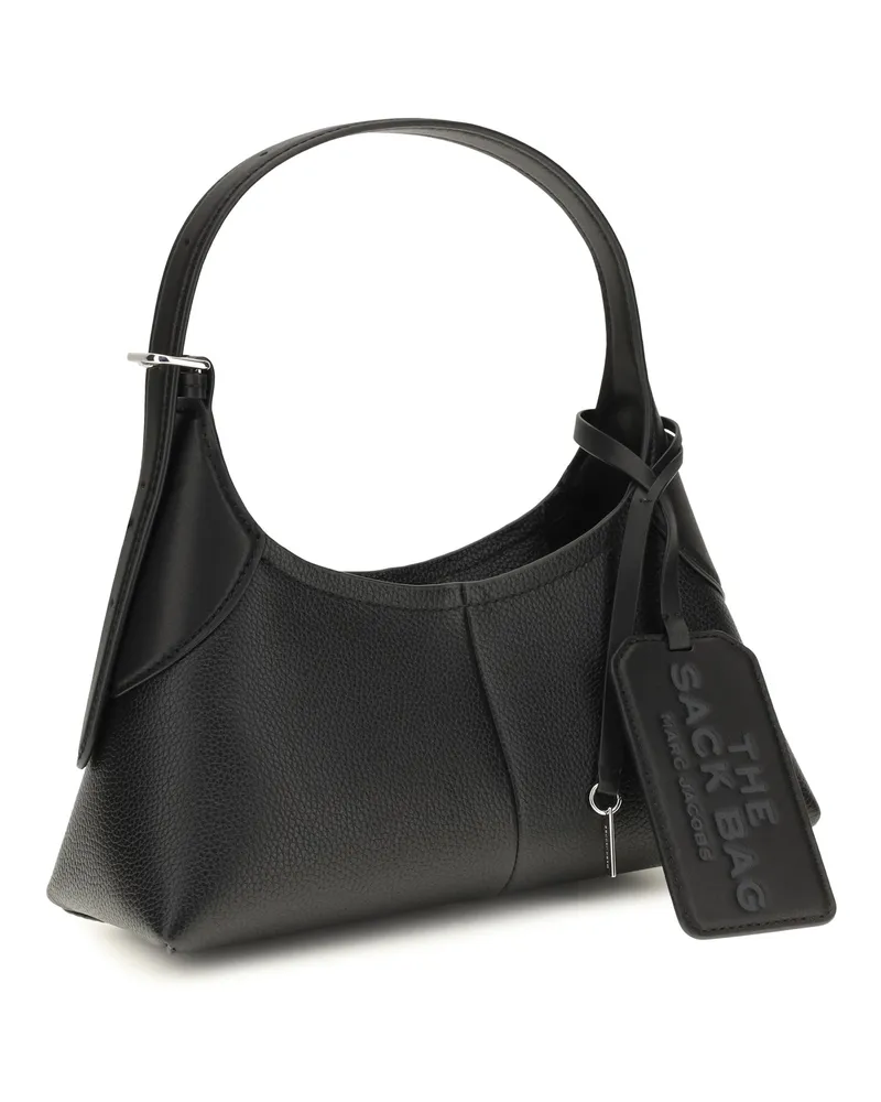 Marc Jacobs Pebbled Leather Shoulder Bag — Black Black