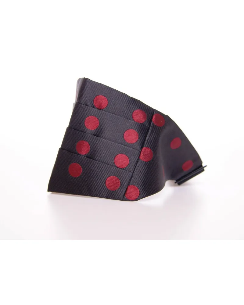 Dolce & Gabbana Men's Black Waist Smoking Tuxedo Cummerbund Belt Silk Black