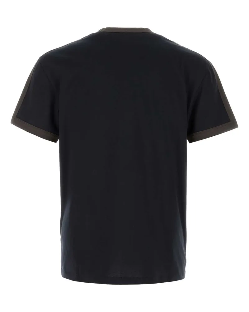 Valentino Garavani Crew-Neck Cotton T-Shirt — Navy Navy
