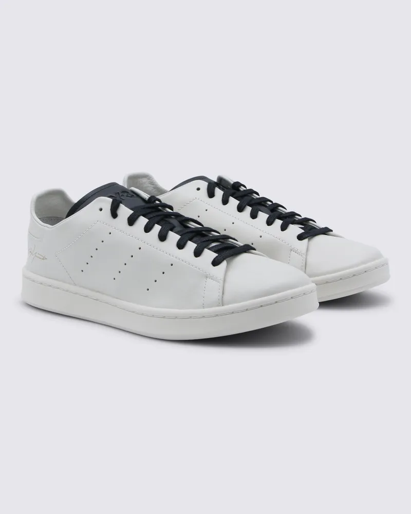 Y-3 Men's Sneakers Beige _cover Le Sole El White