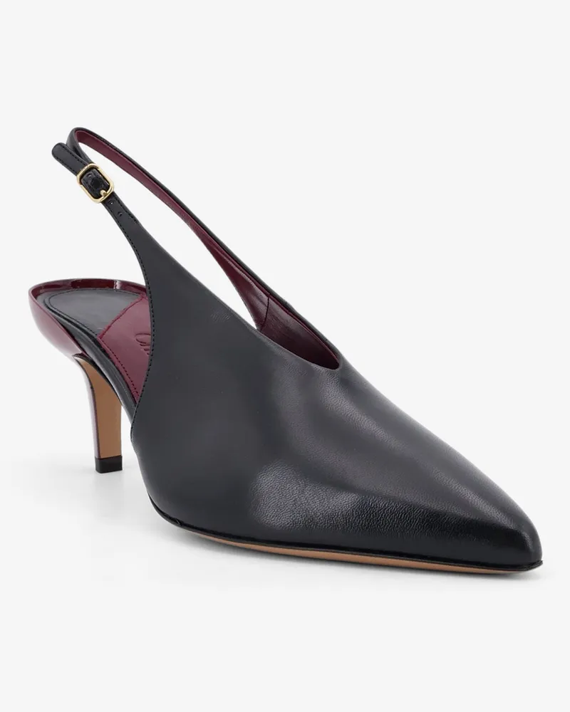 Chloé Women's Pumps Suzie Leather Black High Heel Shoes Black