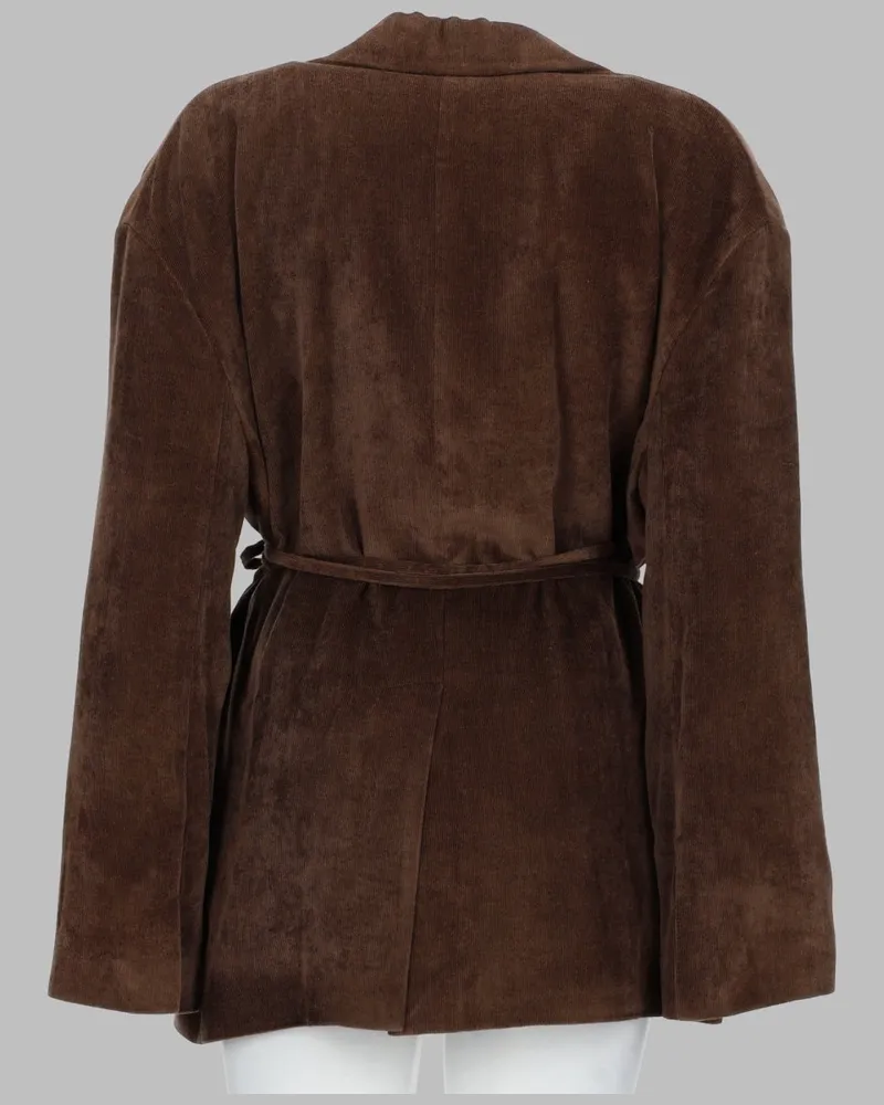 Brunello Cucinelli Viscose and Cashmere Jacket — Brown Brown