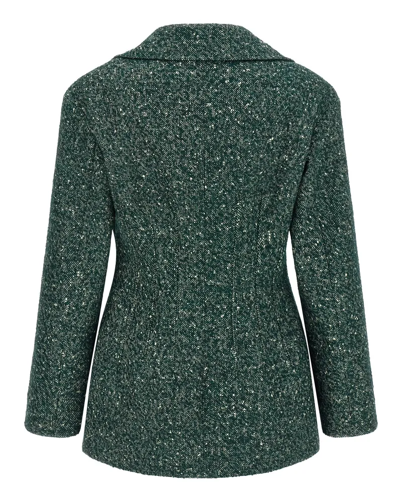 Max Mara Civada Blazer — Forest Green Forest
