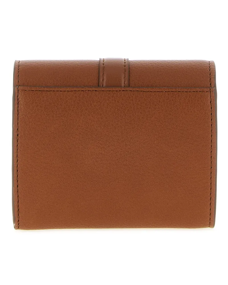 Stella McCartney Women's Brown Polyamide Cardholder Accessory Brown