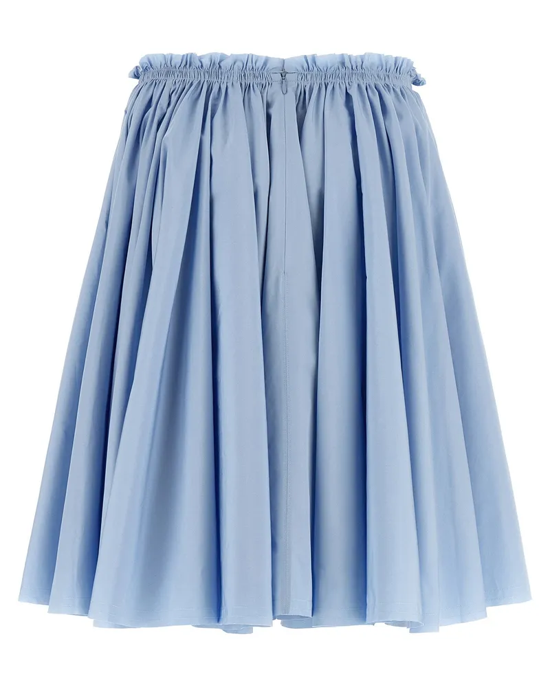 AMI Paris Wheel Skirt — Blue Blue