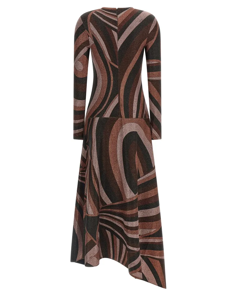 Emilio Pucci Iride Dress — Burgundy Burgundy