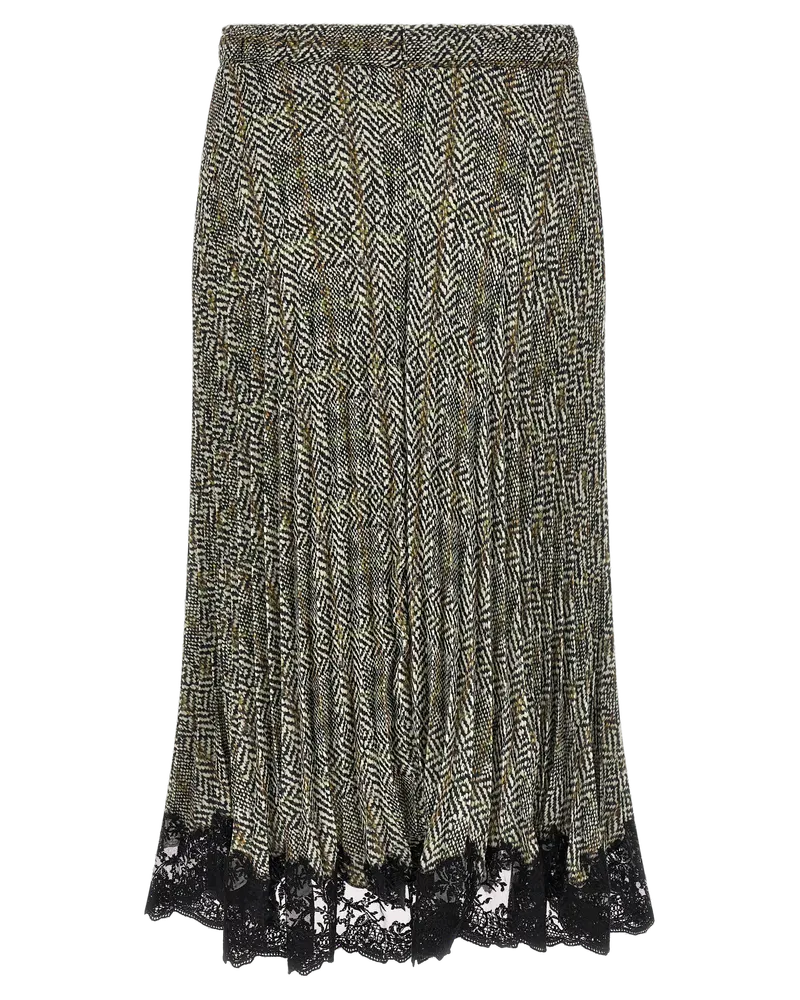 Ermanno Scervino Midi Skirt — Multicolor Multicolor