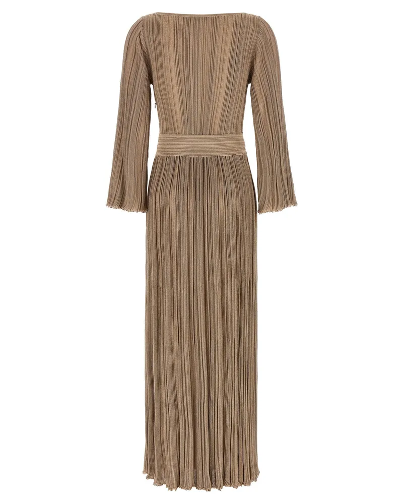 Antonino Valenti Dress — Taupe Beige