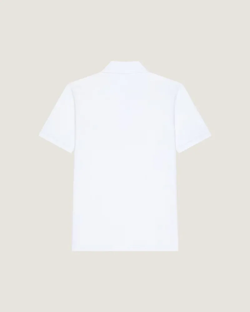 Givenchy Logo-Embroidered Polo — White White