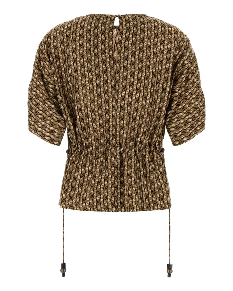 Max Mara Nordica Blouse — Beige Beige