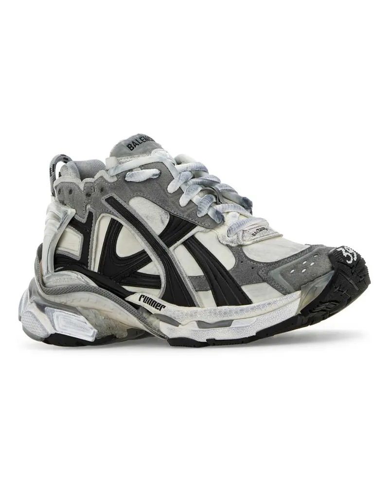 Balenciaga Women's Multicolor Runner Sneakers Greywhiteblack T Polyurethane Polyester Multicolor