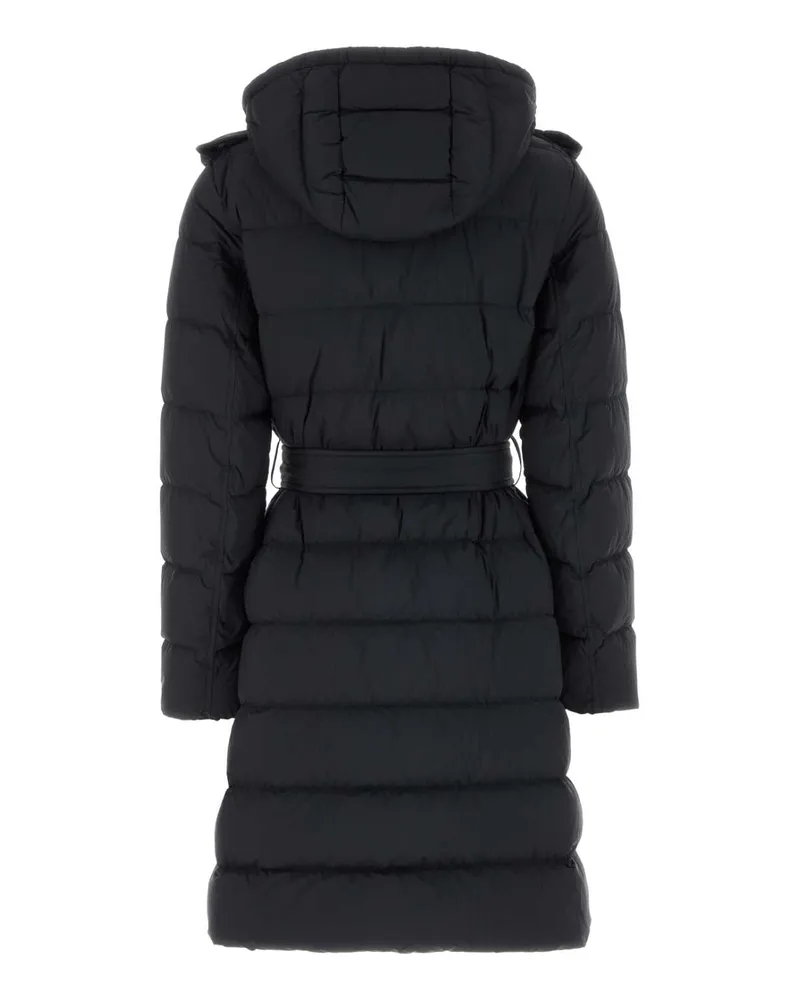 Burberry Women's Midnight Blue Nylon Down Jacket Black Giubbini Black