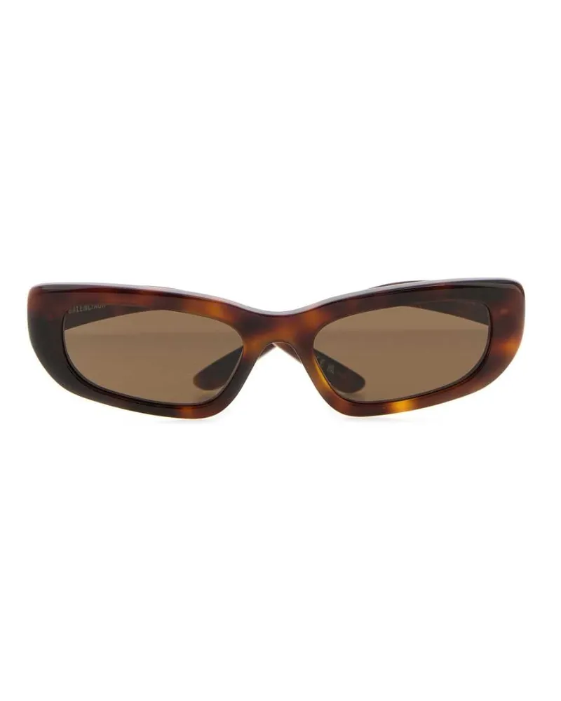 Balenciaga PALMA Sunglasses — Brown Brown