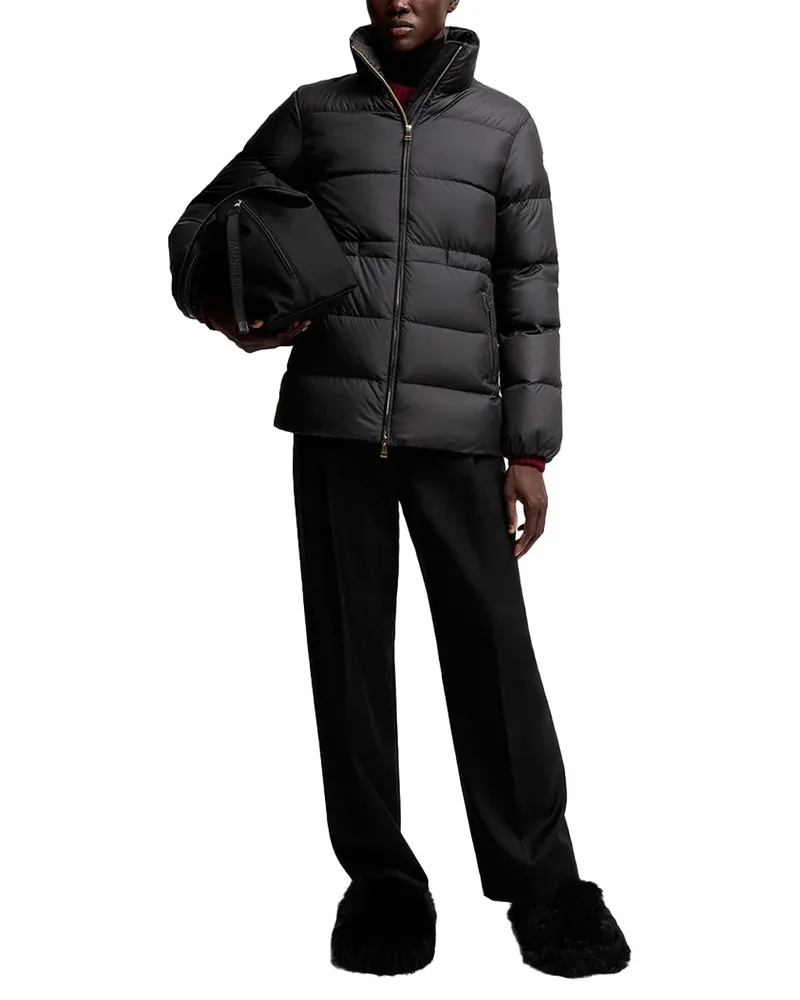 Moncler Brossette Down Jacket — Black Black
