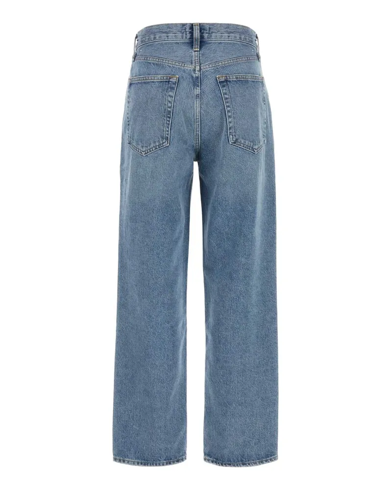 AGOLDE A2081535 Frwa Fairwayvintmdind Exterior: Cotton Lyocell Jean Blue