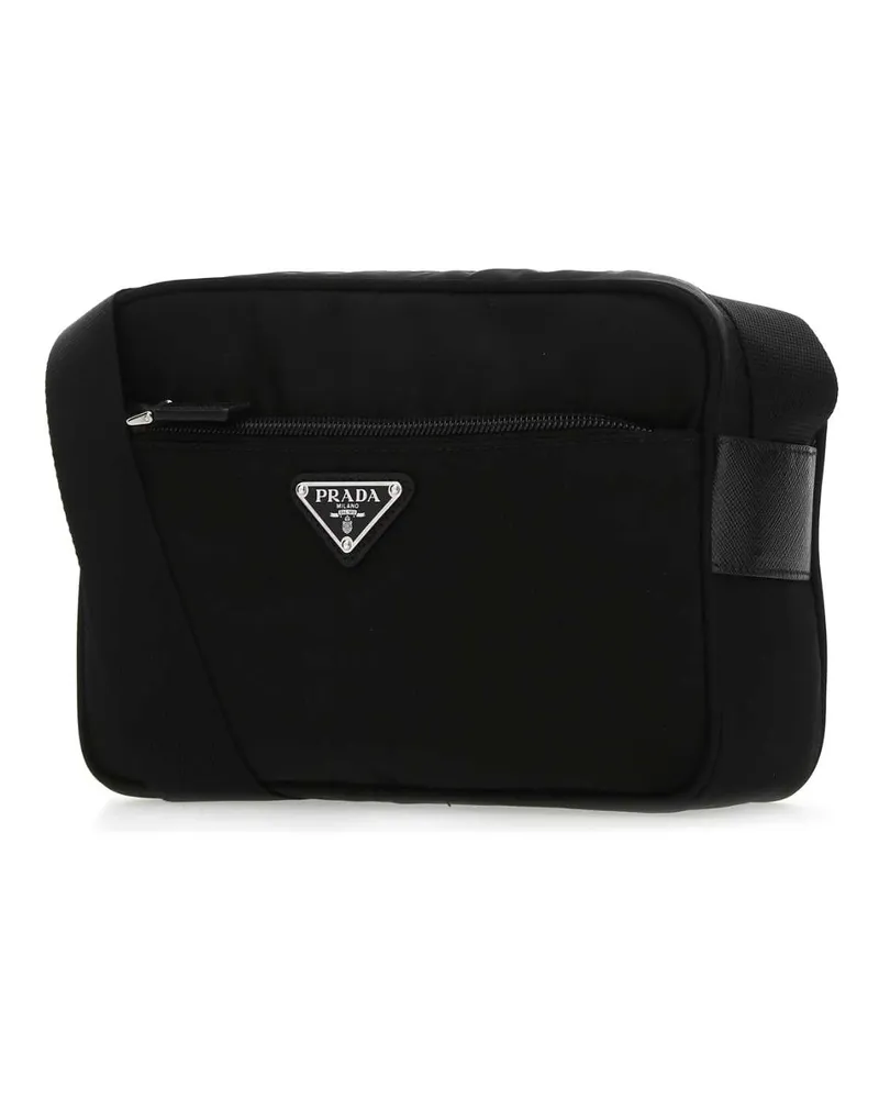 Prada Women's Black Re-Nylon Crossbody Bag F0002 Poliammidericiclata-Vitello Borse A Mano Black