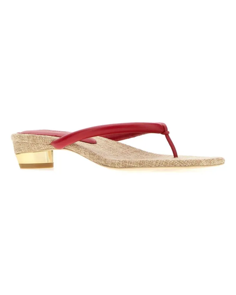 Cult Gaia Sierra Thong Sandal — Red Red