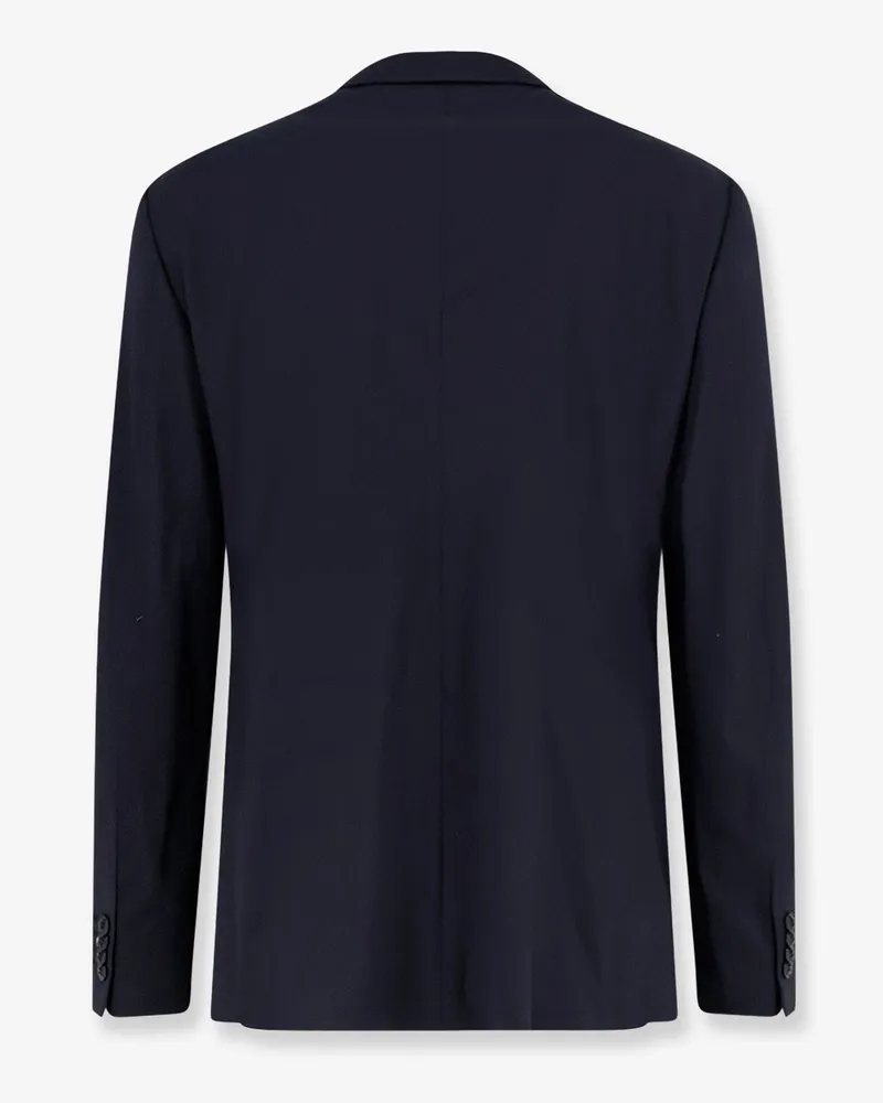 Giorgio Armani Men's Suit Slim Virgin Wool Blue Suits Navy