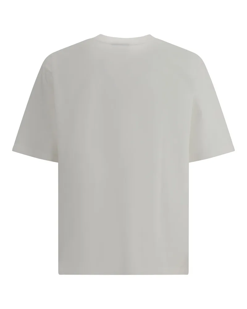 Dsquared2 Men's Signature T-Shirt White Cotton T-Shirts And Polos White