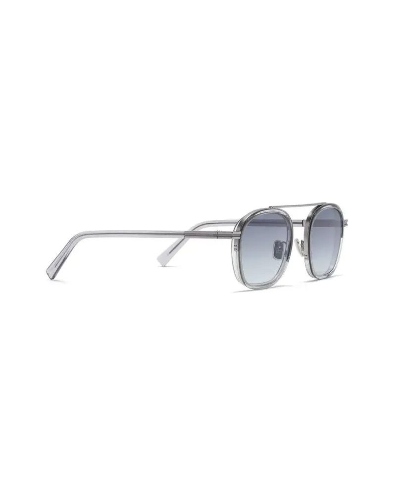 Ermenegildo Zegna EZ02315120B Sunglasses — Transparent Light Grey Transparent
