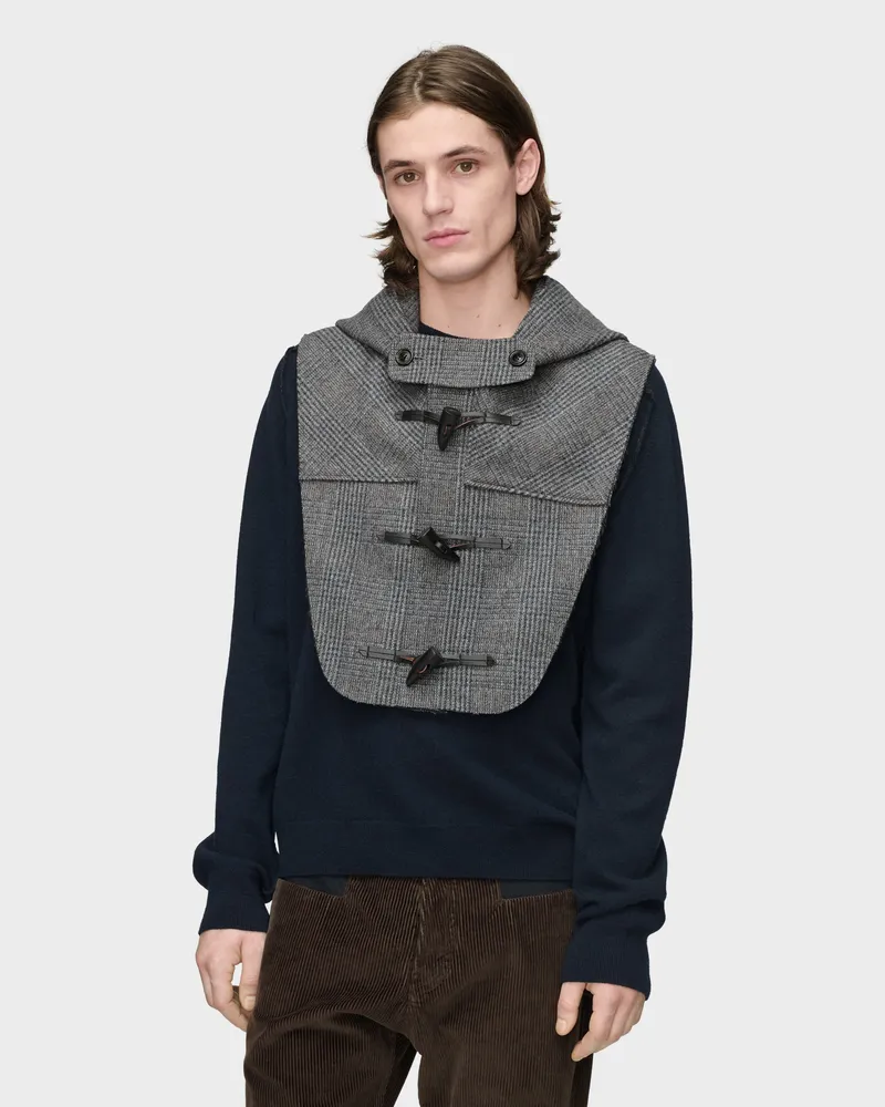 Maison Margiela Duffle Coat — Gray Gray