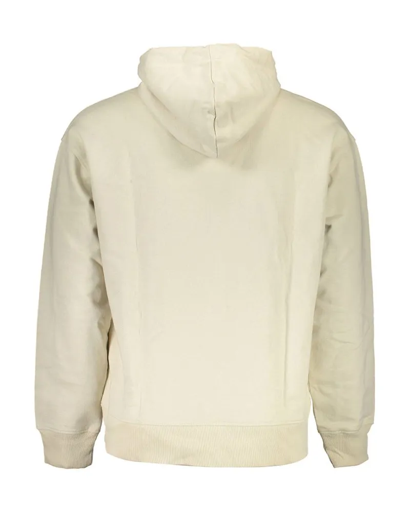Calvin Klein Recycled Cotton Hoodie — Beige Beige