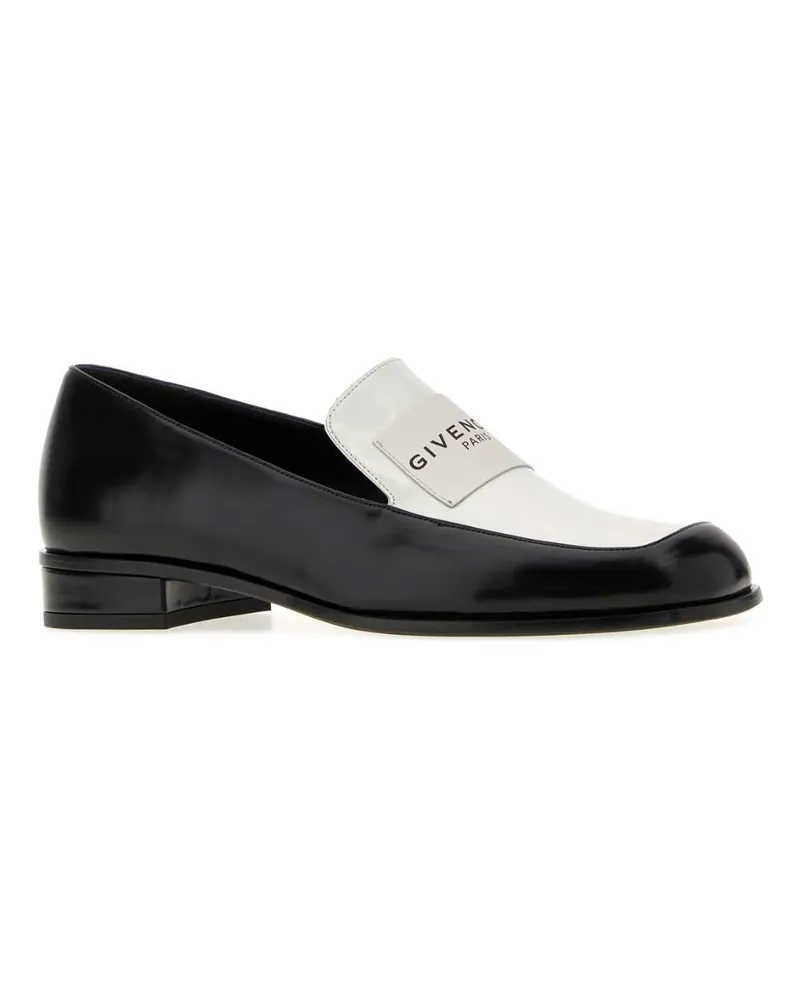 Givenchy Blackwhite Loafers Black