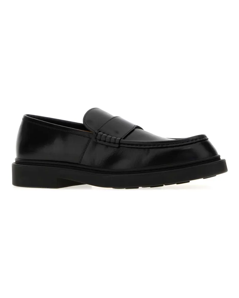 Jil Sander 001 Mocassini Loafers Black