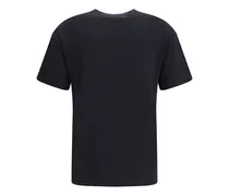 Graphic-Print Cotton T-Shirt — Black