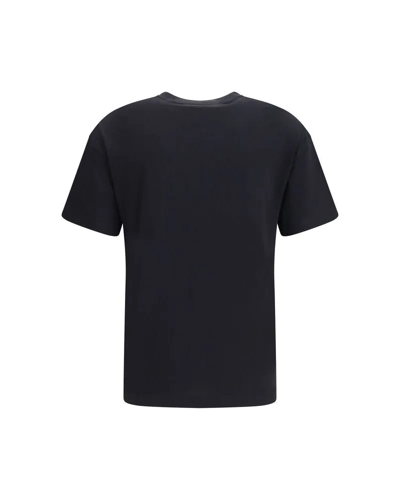 Palm Angels Graphic-Print Cotton T-Shirt — Black Black