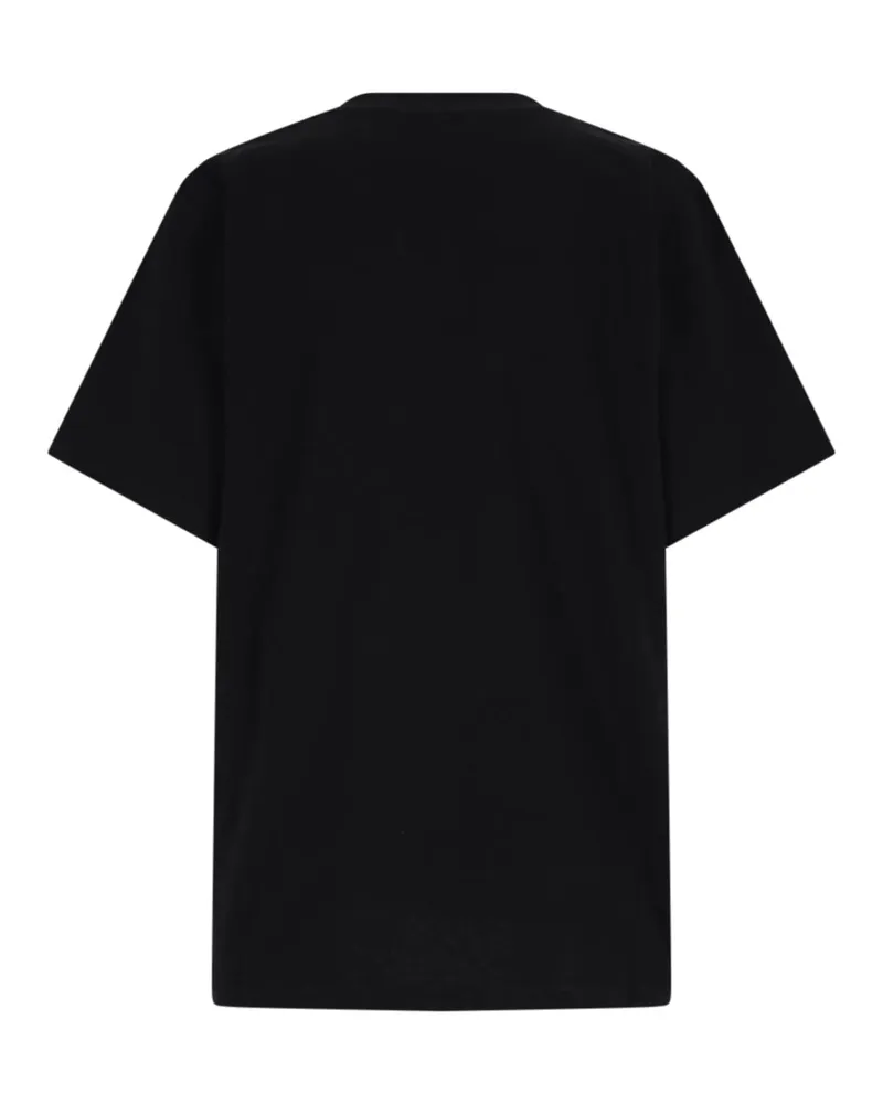 Stella McCartney Women's T-Shirts And Polos Black Cotton Black