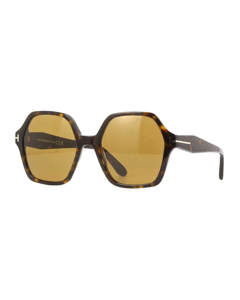 Tom Ford Women's , Frame And Lens Black Sunglasses Brown