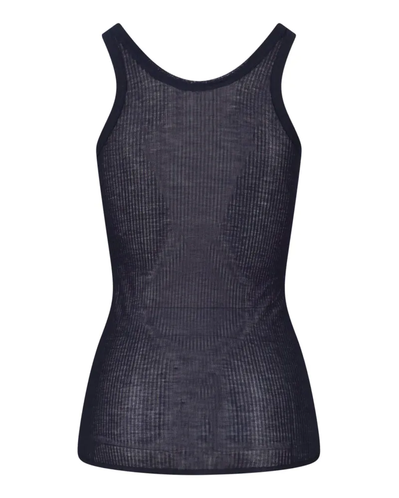 Christophe Lemaire Women's Top Blue Viscose Blue