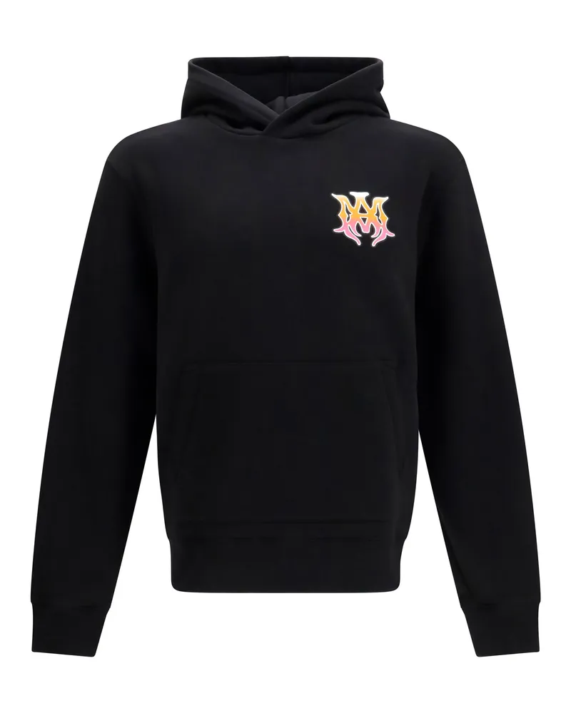 Amiri Men's Hoodie Ma Black Cotton Sweatshirts Sweater Black
