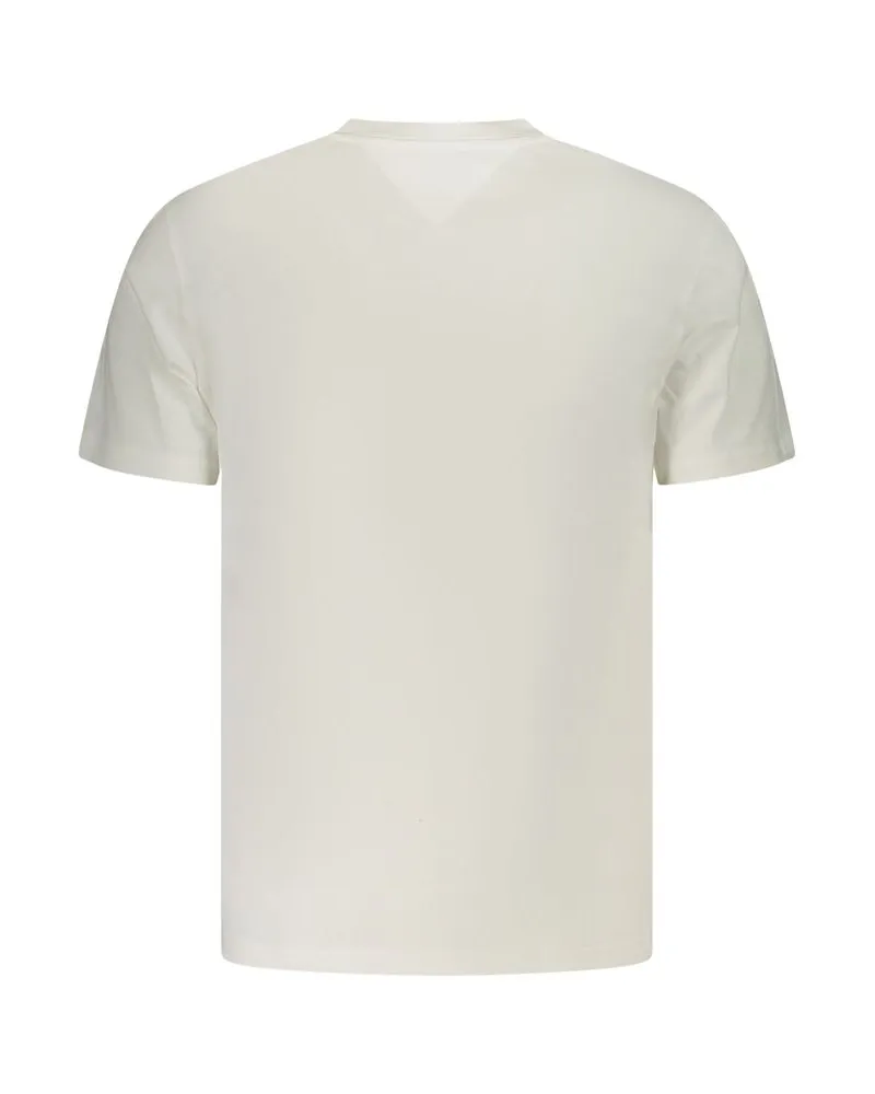 Tommy Hilfiger Logo-Print Cotton T-Shirt — White White