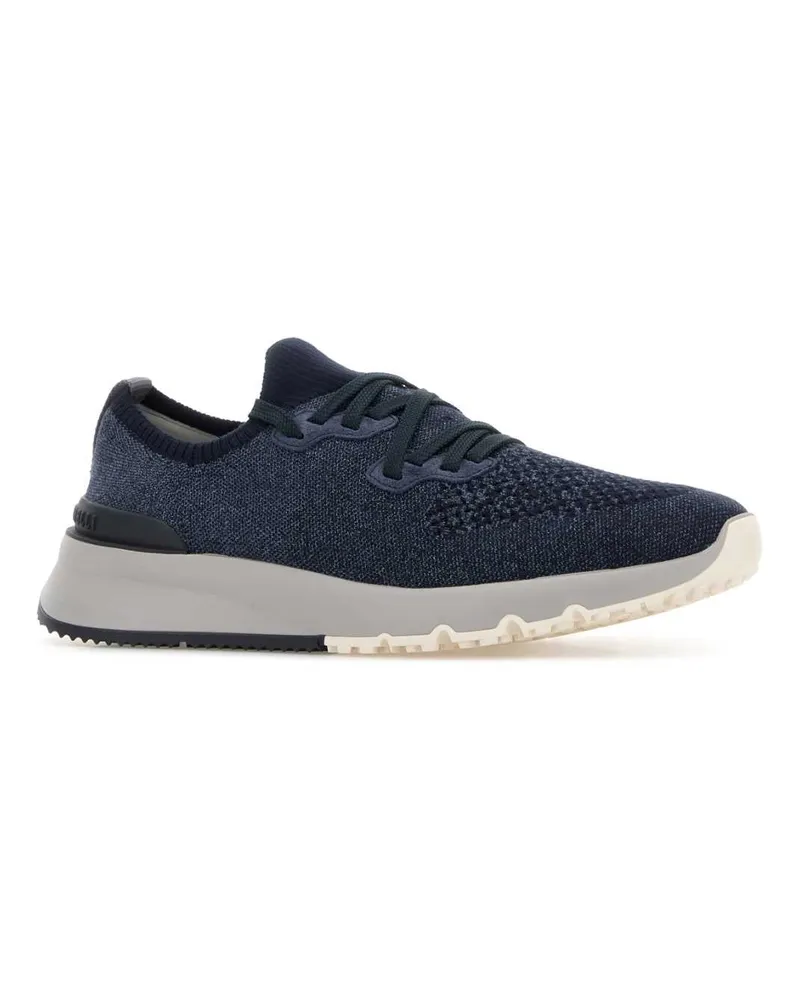 Brunello Cucinelli Cbj51 Sneaker Navy