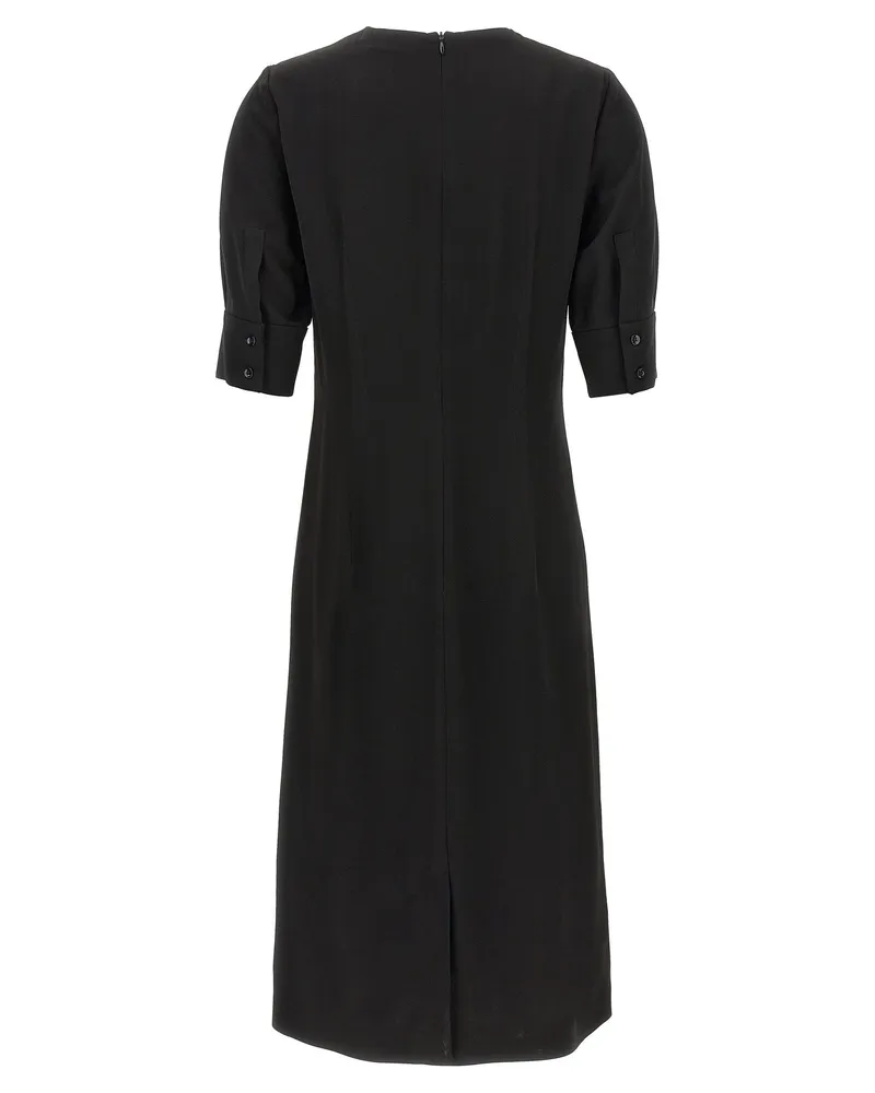 SPORTMAX Sele Dress — Black Black