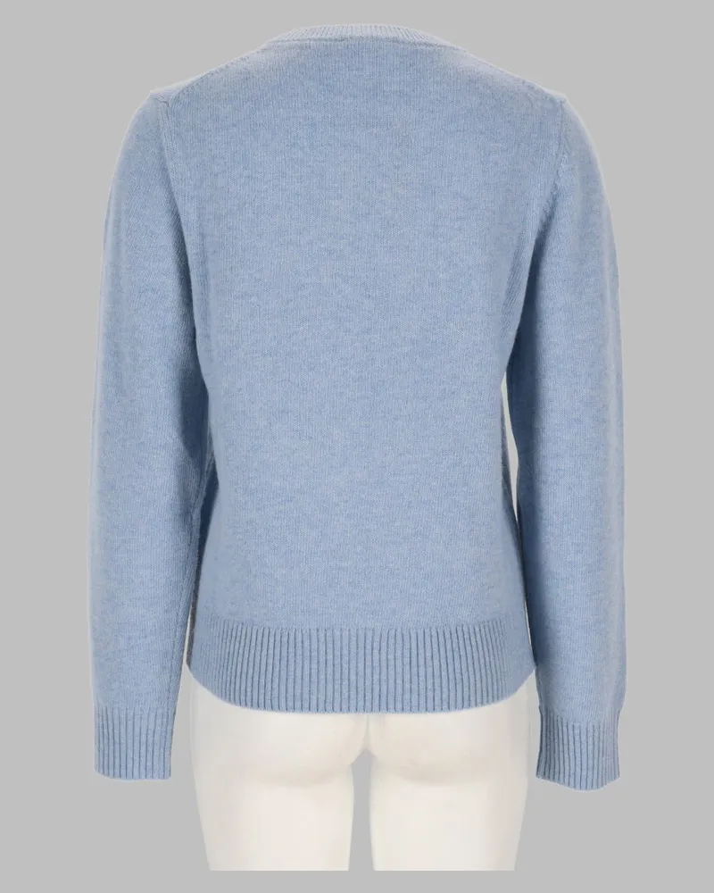 Ganni Mermaid Sweater — Blue Blue