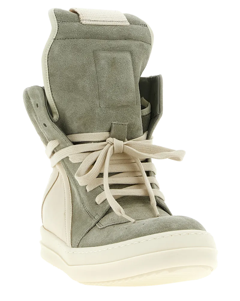 Rick Owens Geobasket Sneaker — Green Green