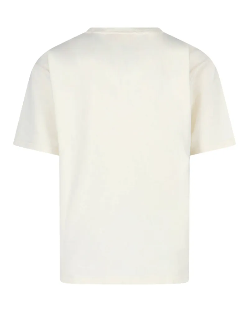 RHUDE Men's T-Shirts And Polos White Cotton White