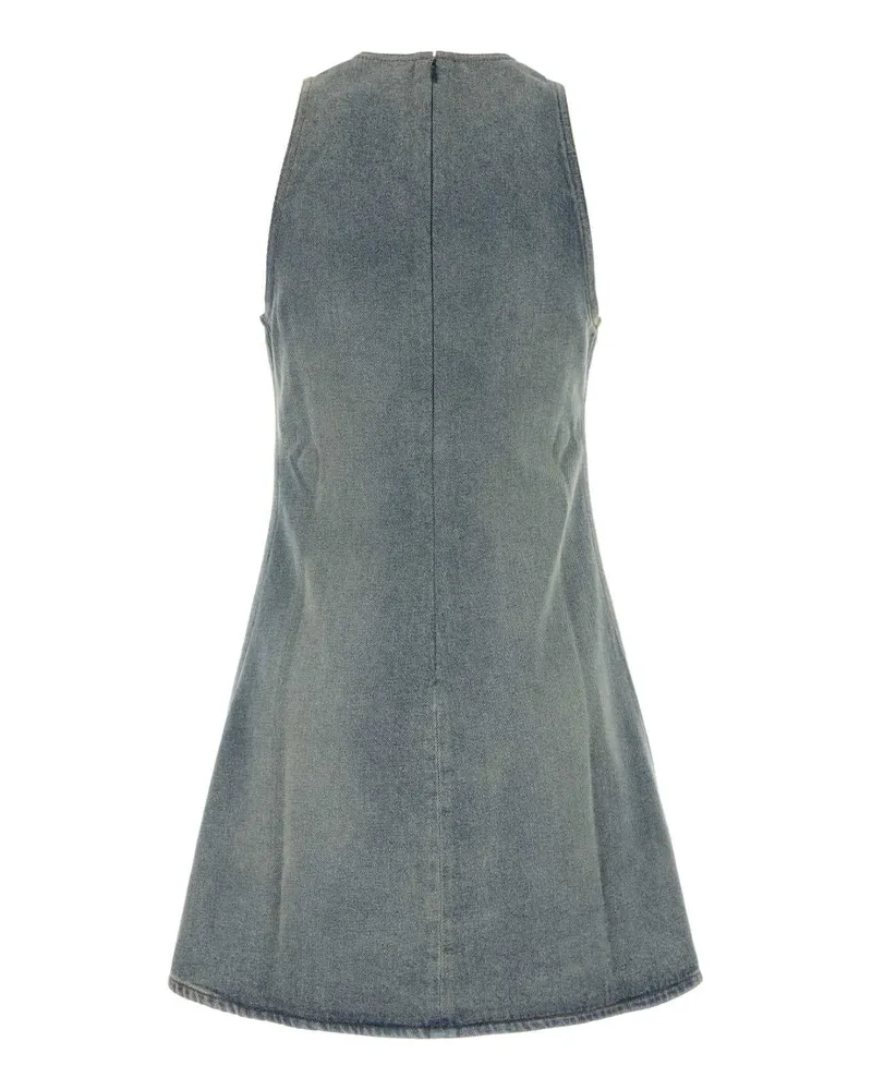 Courrèges Denimbleudelave Exterior: Cotton Abiti Dress Blue
