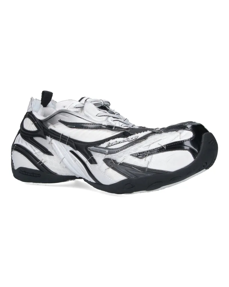Balenciaga Men's Sneakers White Polyurethane White