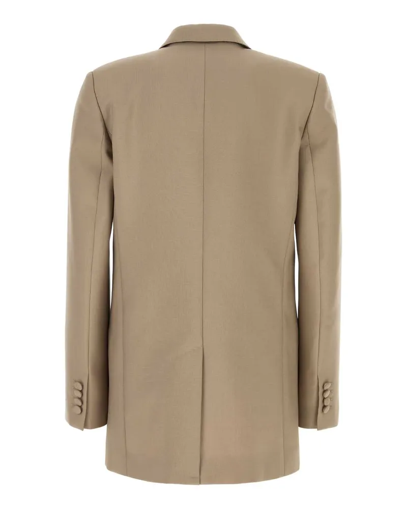 Valentino Garavani Beigechino Giacche E Gilet Jacket Beige