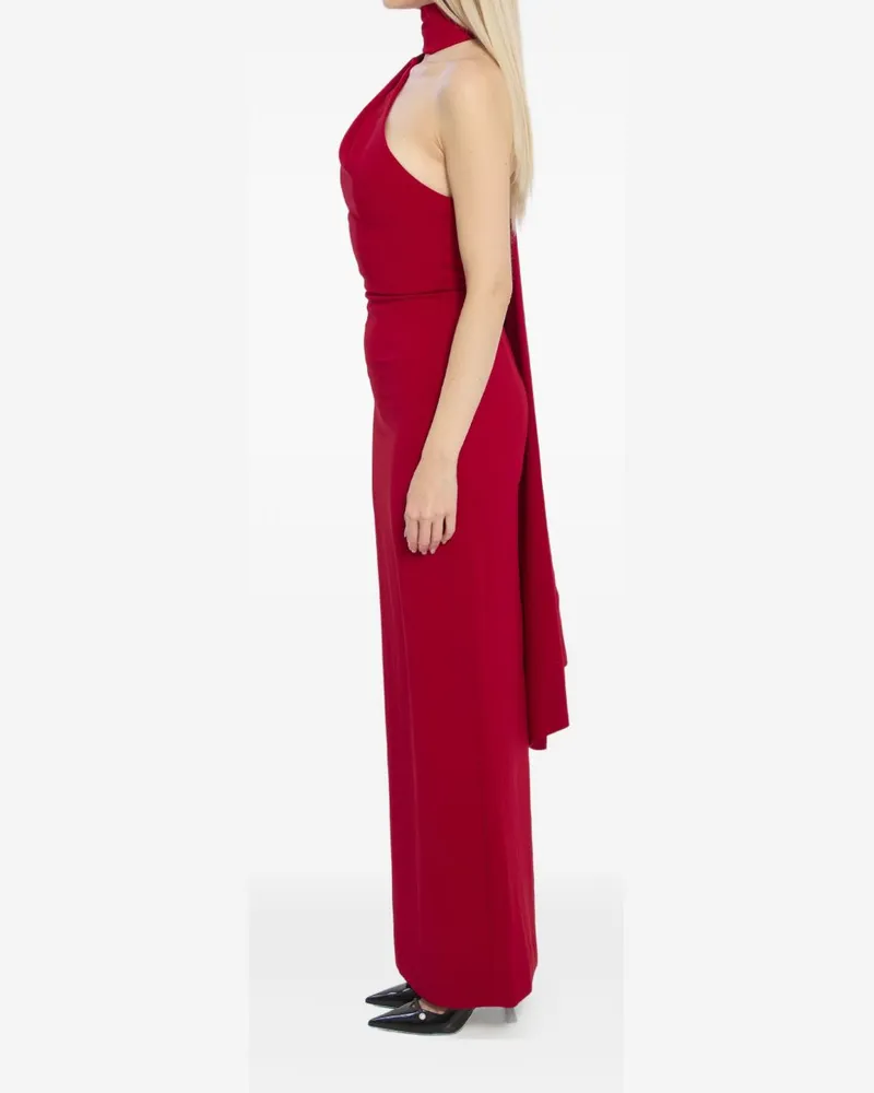 Solace London Demi Dress — Red Red
